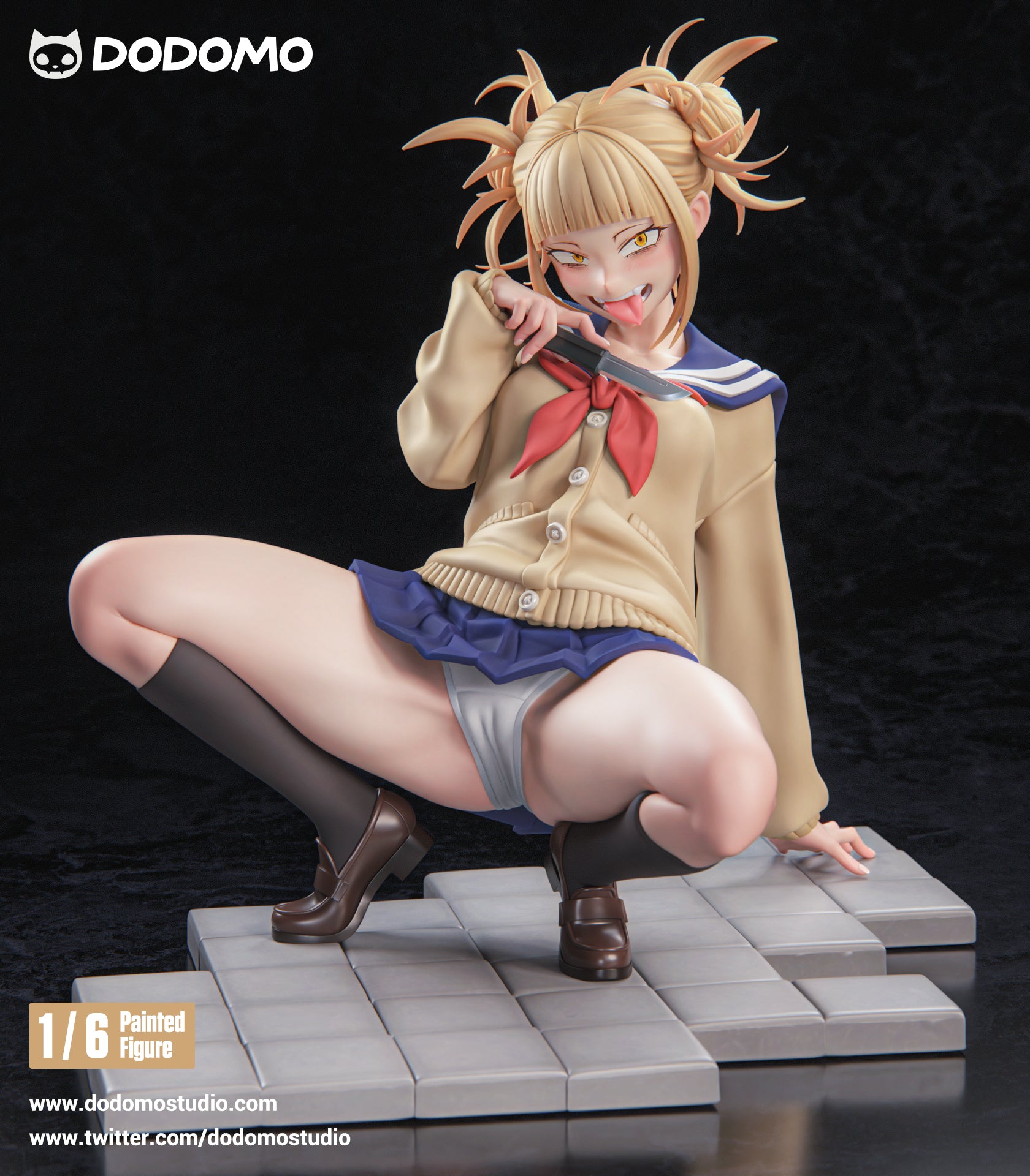 My Hero Academia Dodomo Studio Toga Himiko Resin Statue - Preorder