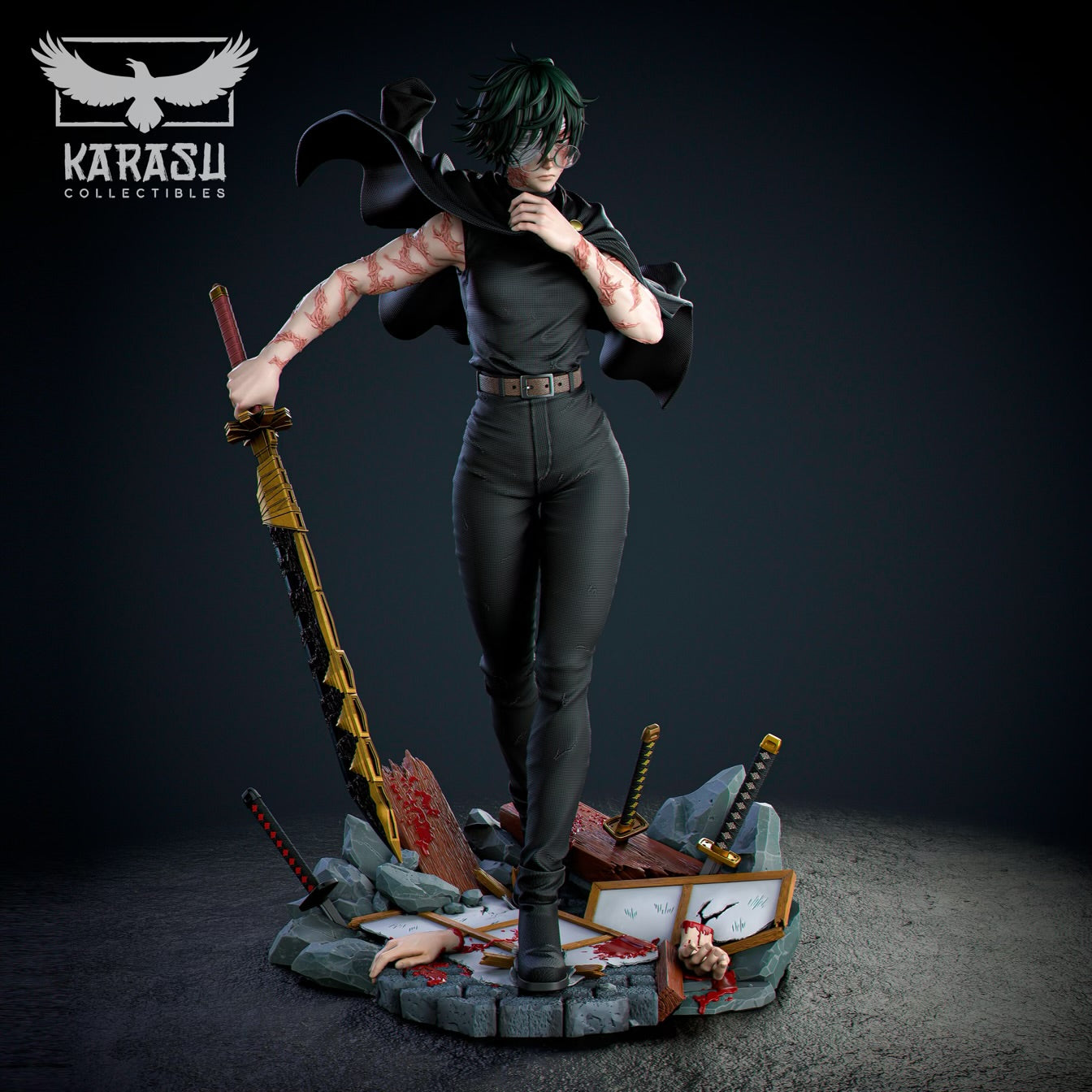 Jujutsu Kaisen Karasu Collectibles Maki Zenin Resin Statue [PRE-ORDER]