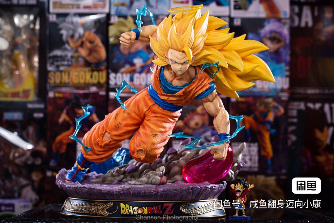 Generic Figurine - Dragon Ball Z super saiyan goku 33 cm à prix
