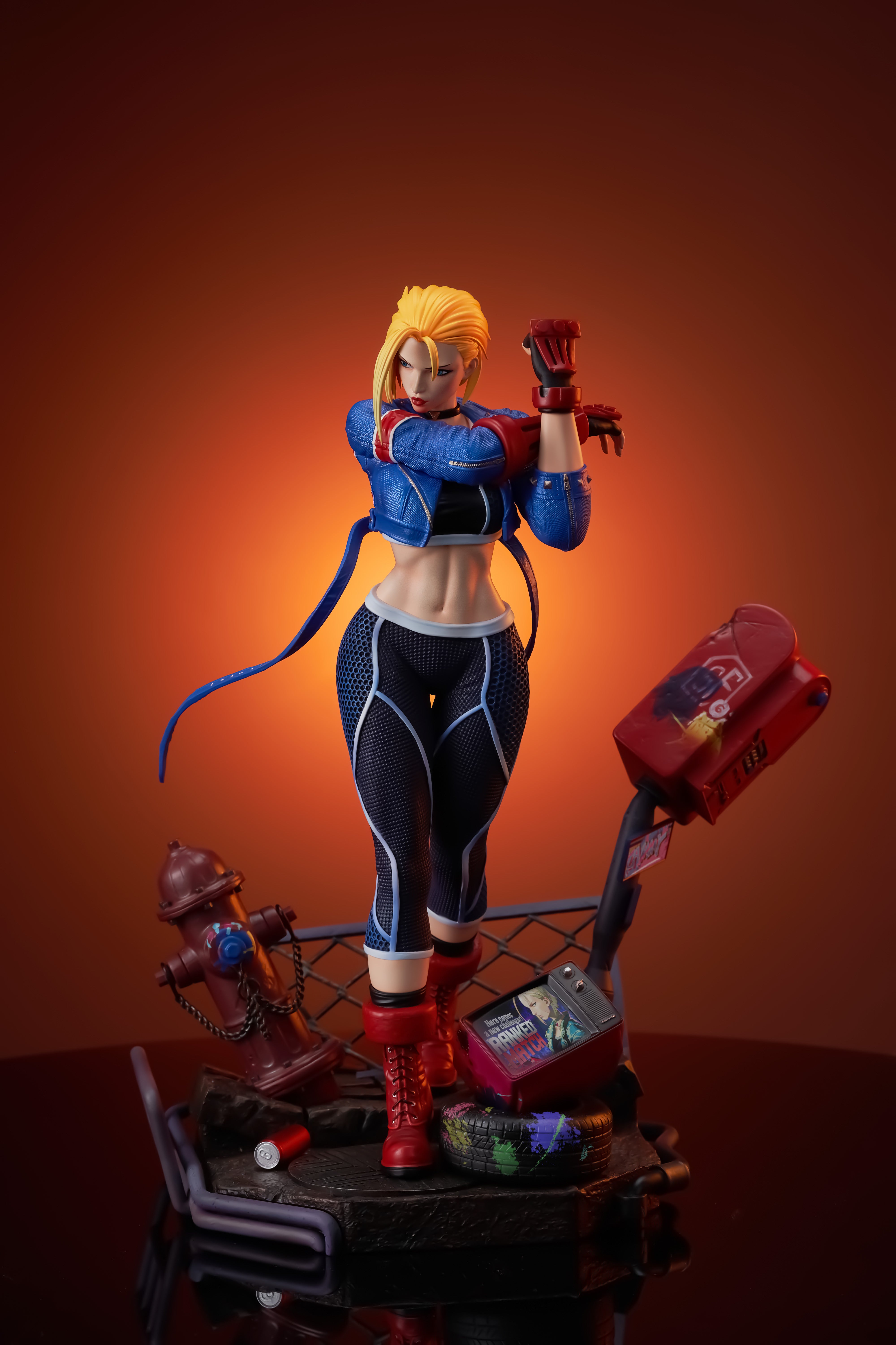 Street Fighter Statues