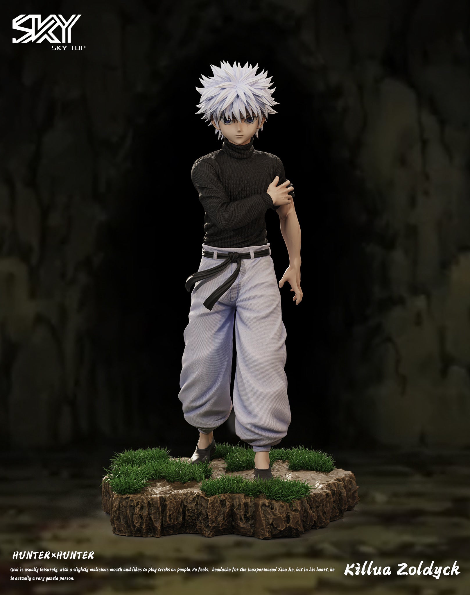 Hunter x Hunter Sky Top Studio Killua Zoldyck Resin Statue [PRE-ORDER]