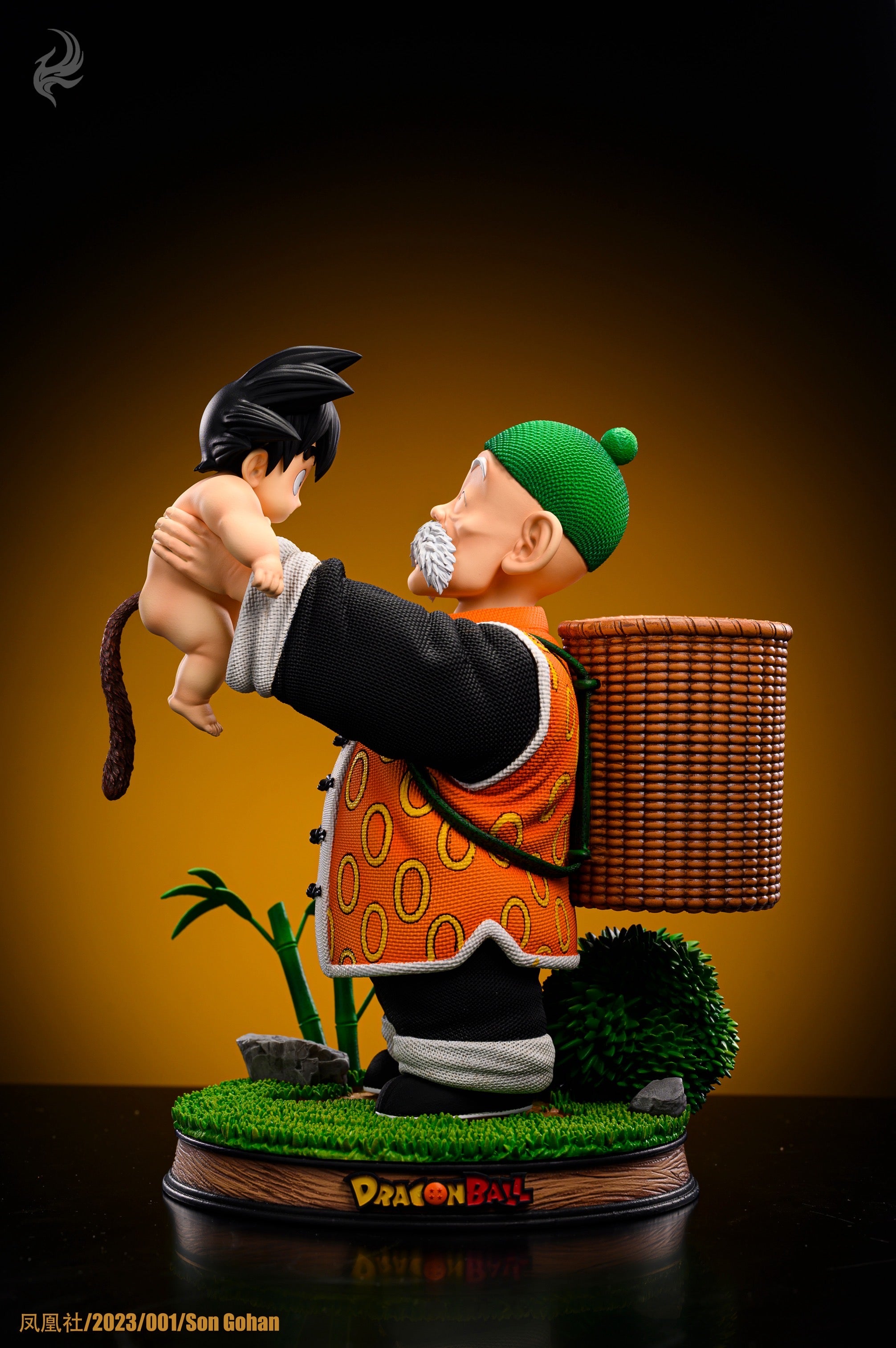 Dragon Ball Phoenix Studio Grandpa Gohan Meets Goku Resin Statue - Preorder