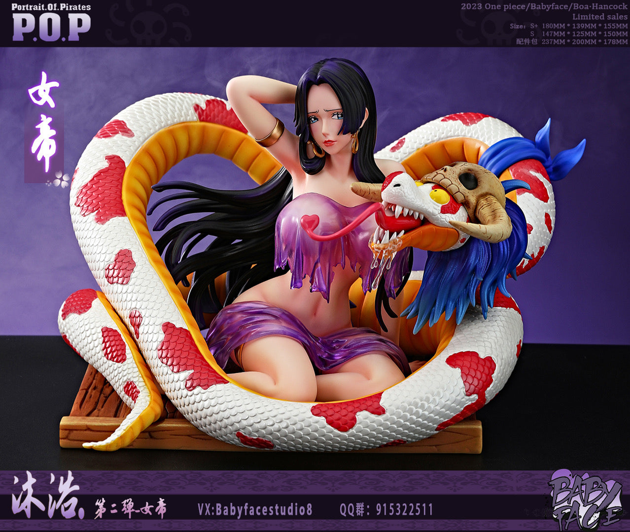 One Piece Baby Face Studio Boa Hancock Resin Statue - Preorder