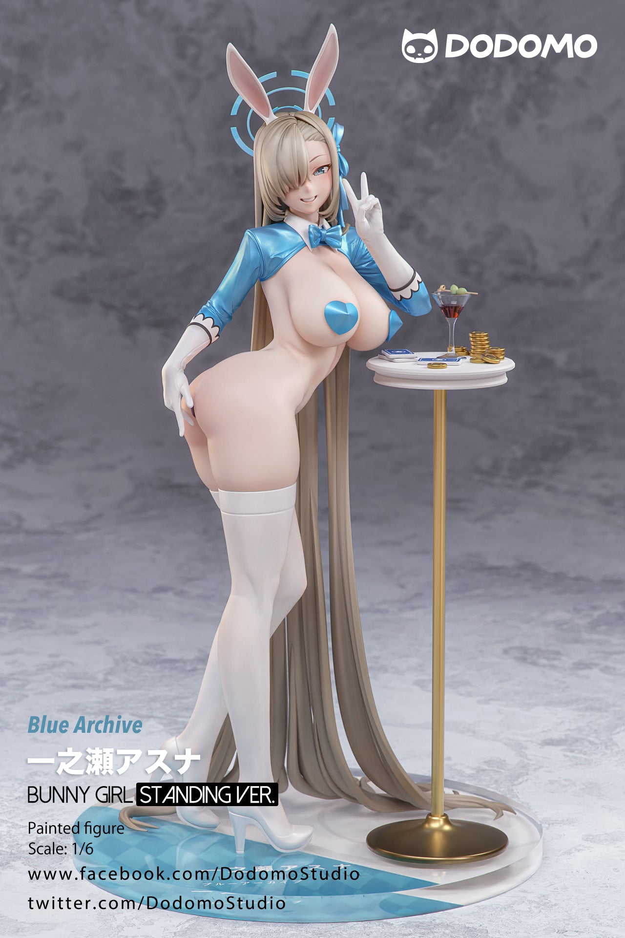 Blue Archive Dodomo Studio Standing Ichinose Asuna Resin Statue - Preo