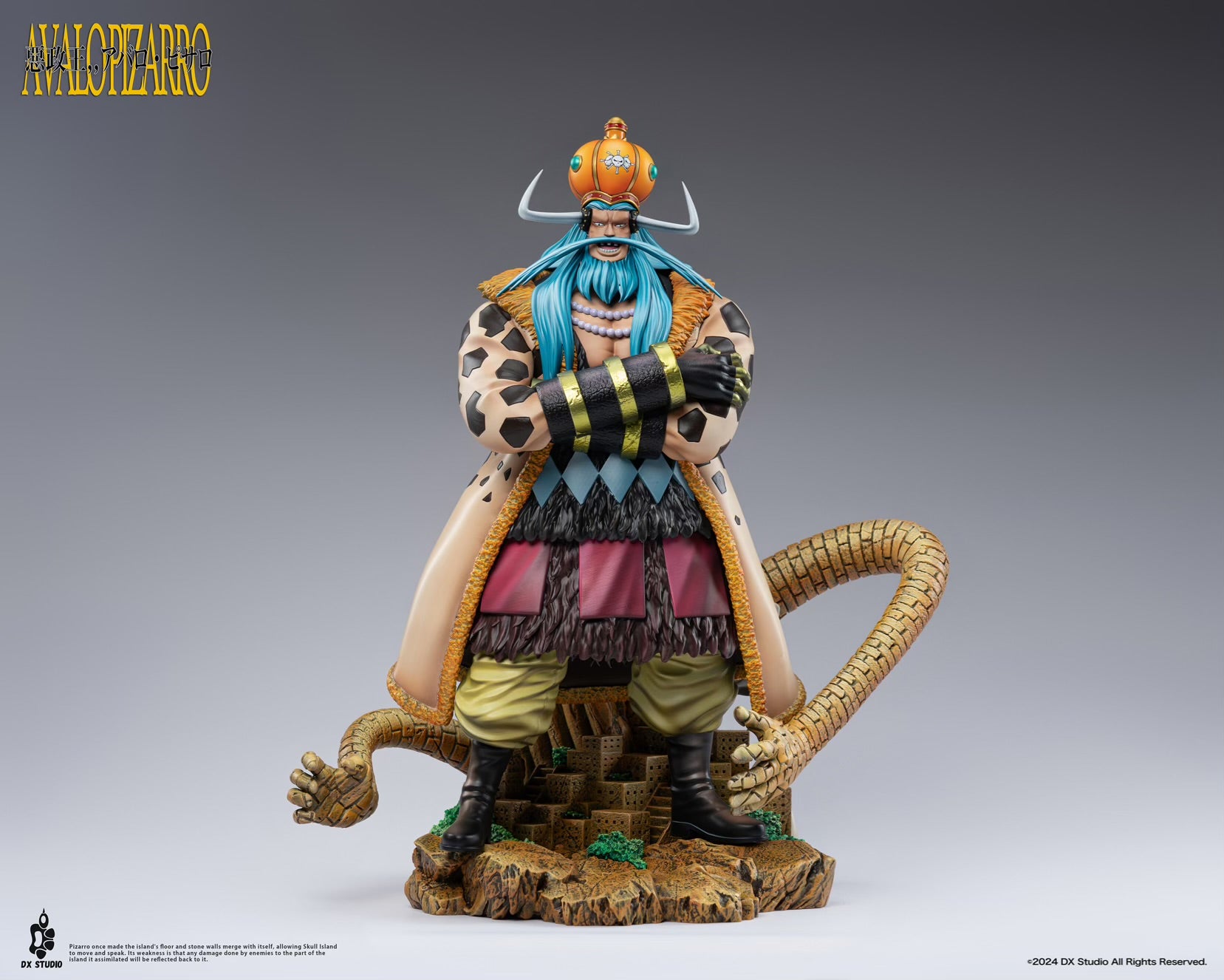 One Piece DX Studio Avalo Pizarro Resin Statue [PRE-ORDER]