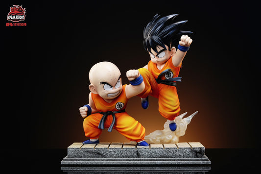 Dragon Ball Kylin Studio Goku Vs Krillin Resin Statue [PRE-ORDER]