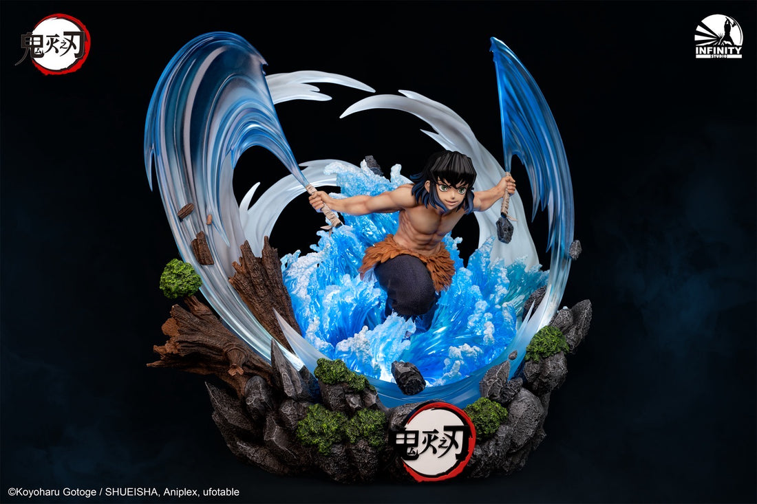 Demon Slayer Infinity Studio Hashibira Inosuke Licensed Resin Statue