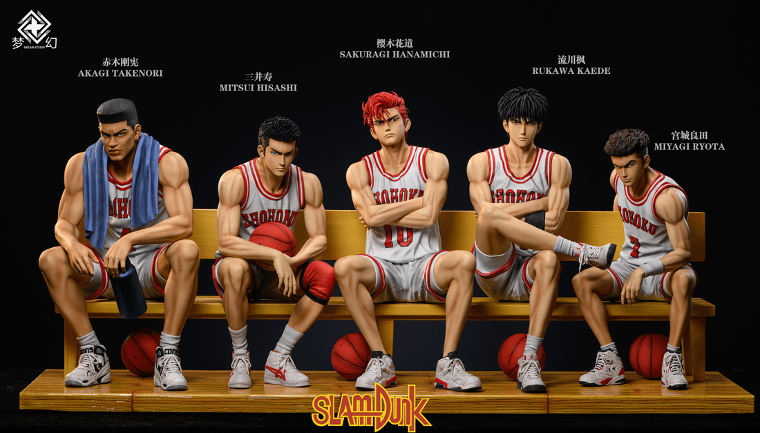 Slam Dunk Dream Studio Shohoku High Team Members Resin Statue