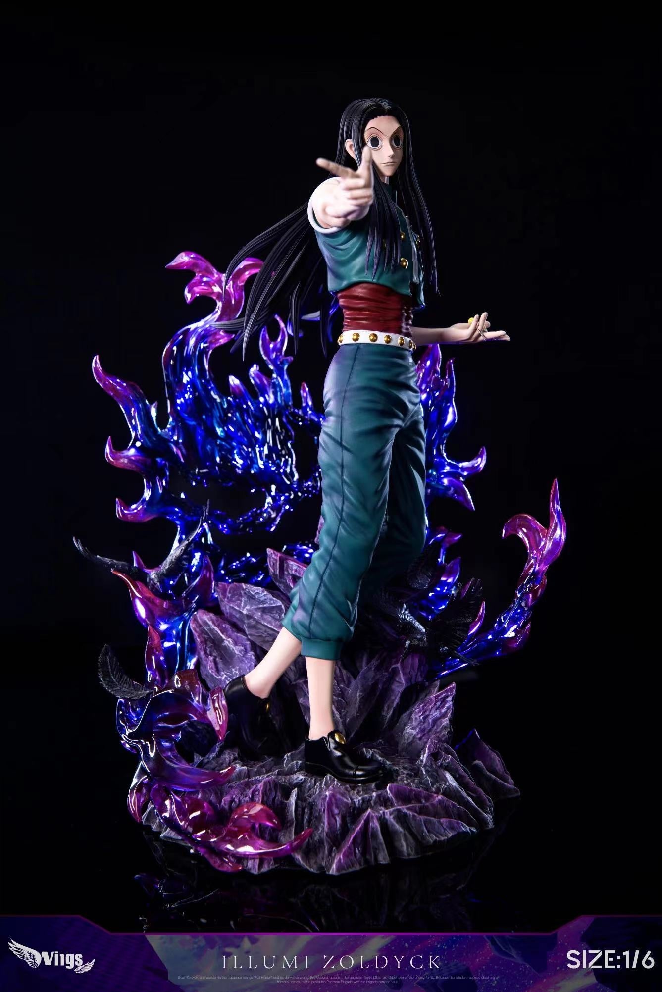 Hunter x Hunter Wings Studio Illumi Zoldyck Resin Statue [PRE-ORDER]