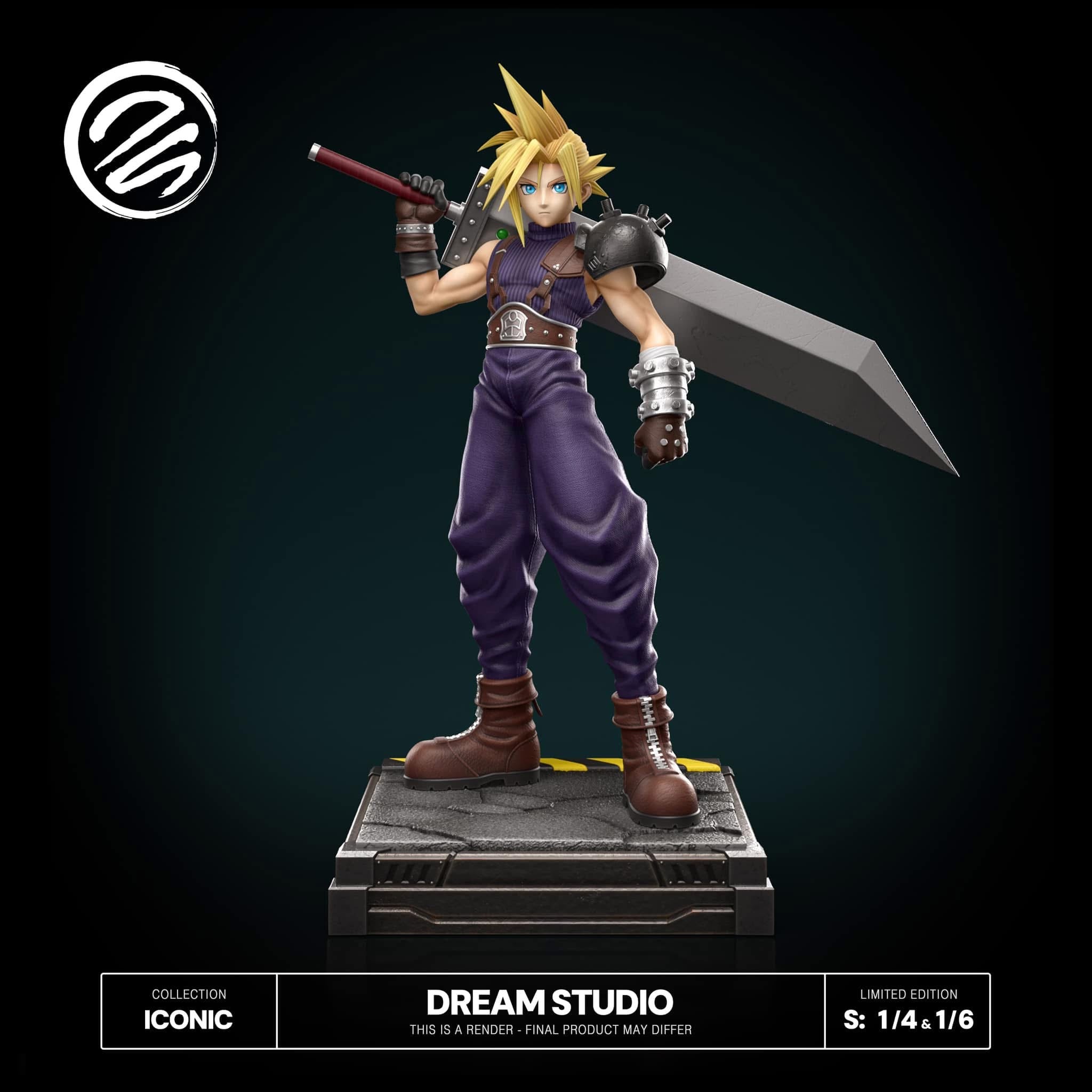 Final Fantasy Dream Studio Cloud Resin Statue [PRE-ORDER]