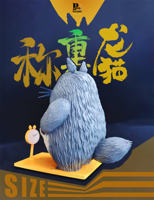 My Neighbor Totoro Poker Studio Weighing Totoro Resin Statue [PRE-ORDER]