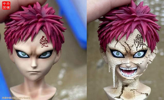 Naruto Jiemo Studio Gaara x Baby Gaara Resin Statue - China Stock