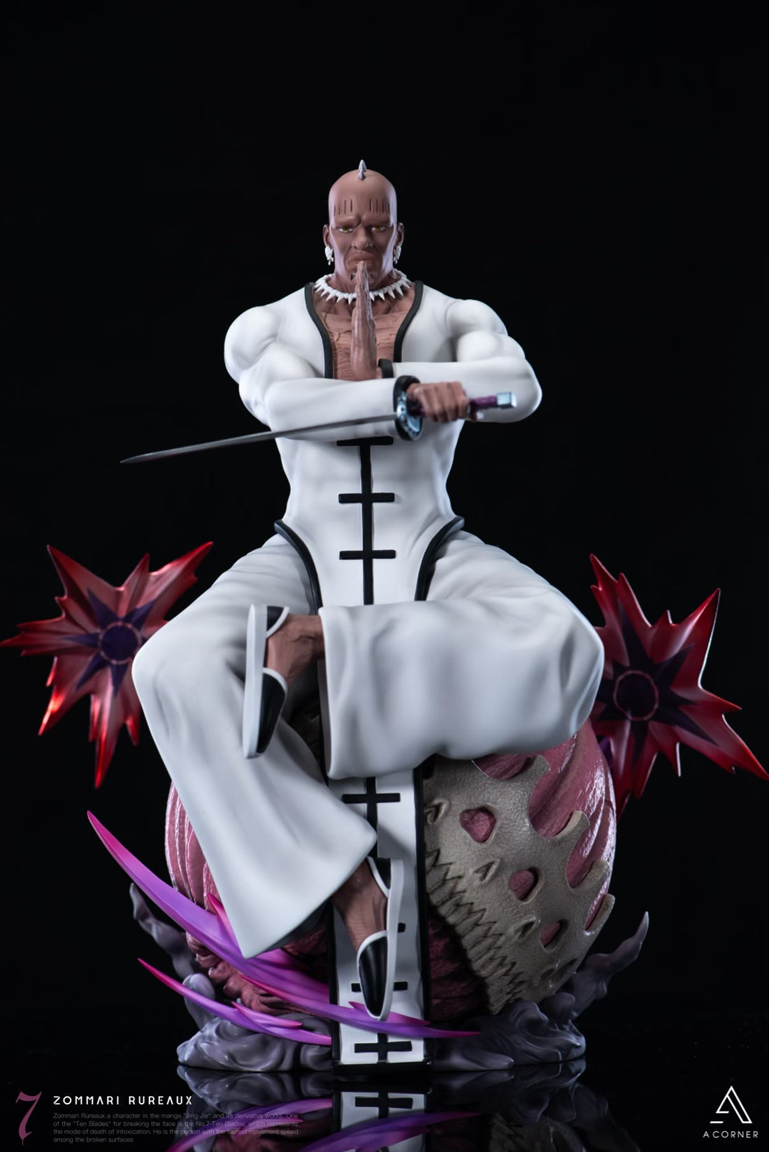 Bleach A CORNER Studio Zommari Rureaux x Aaroniero Arruruerie Resin Statue