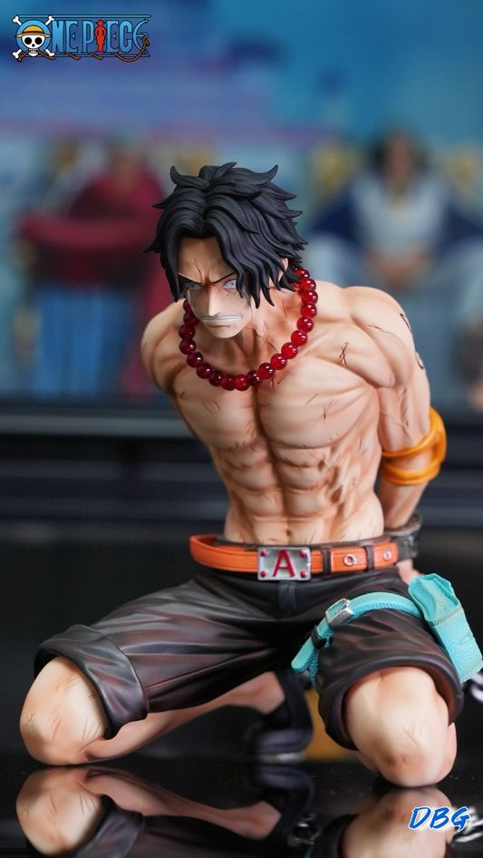 One Piece BT Studio Ace Execution Resin Statue - China Stock