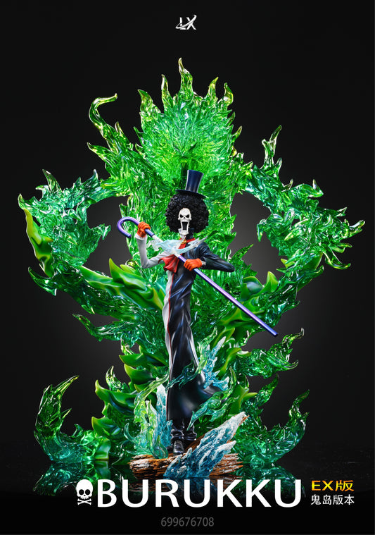 One Piece LX Studio Brook Resin Statue [CHINA STOCK]