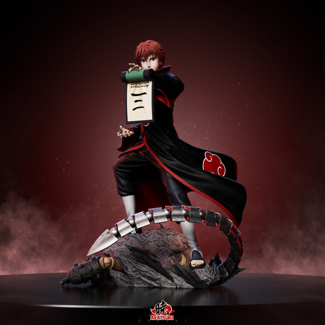 Naruto Akatsuki Studio Sasori Resin Statue