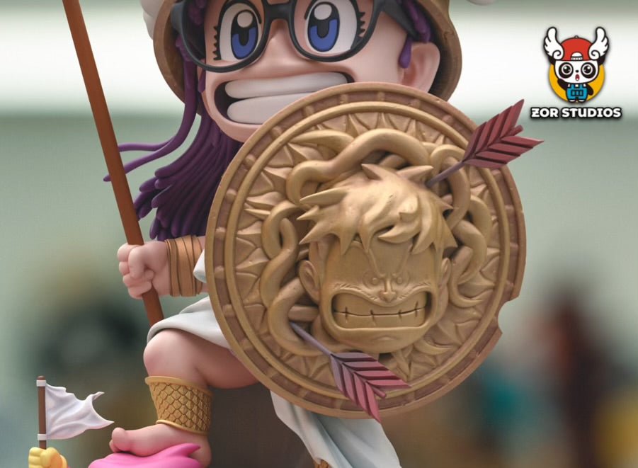 Dr Slump ZOR Studio Athena Arale Greece Resin Statue