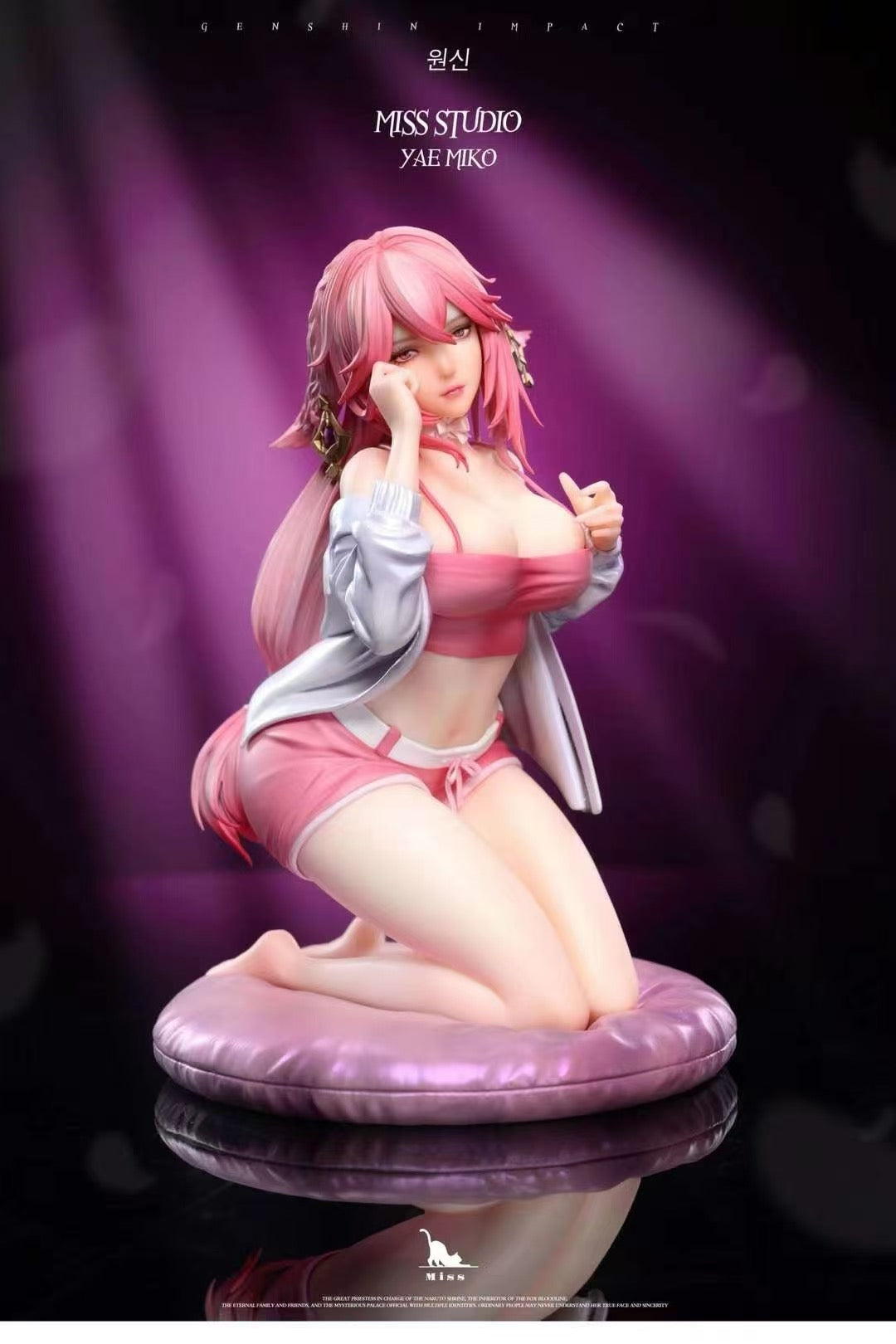 Genshin Impact Miss Studio Yae Miko Resin Statue