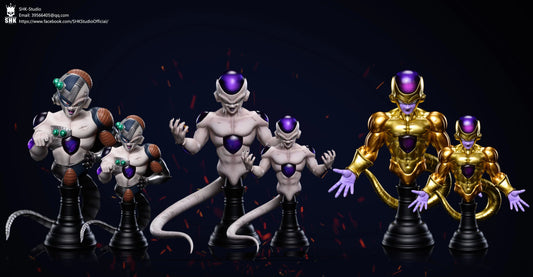 Dragon Ball SHK Studio Freeza Bust Resin Statue - Preorder