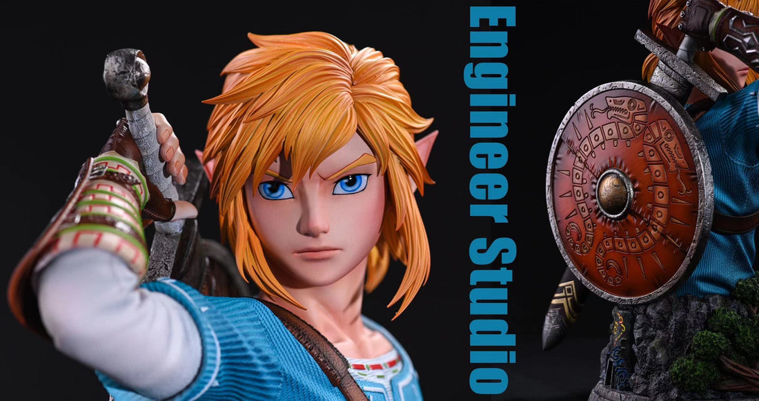 The Legend of Zelda Engineer Studio Link Resin Statue