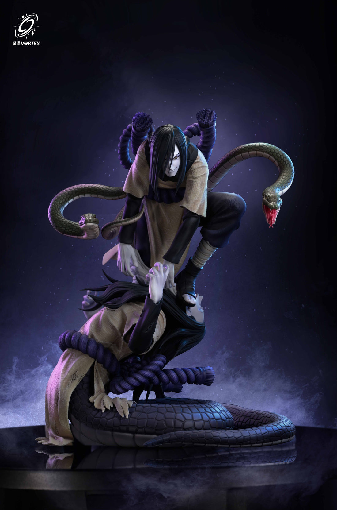 Naruto Vortex Studio Orochimaru Resin Statue