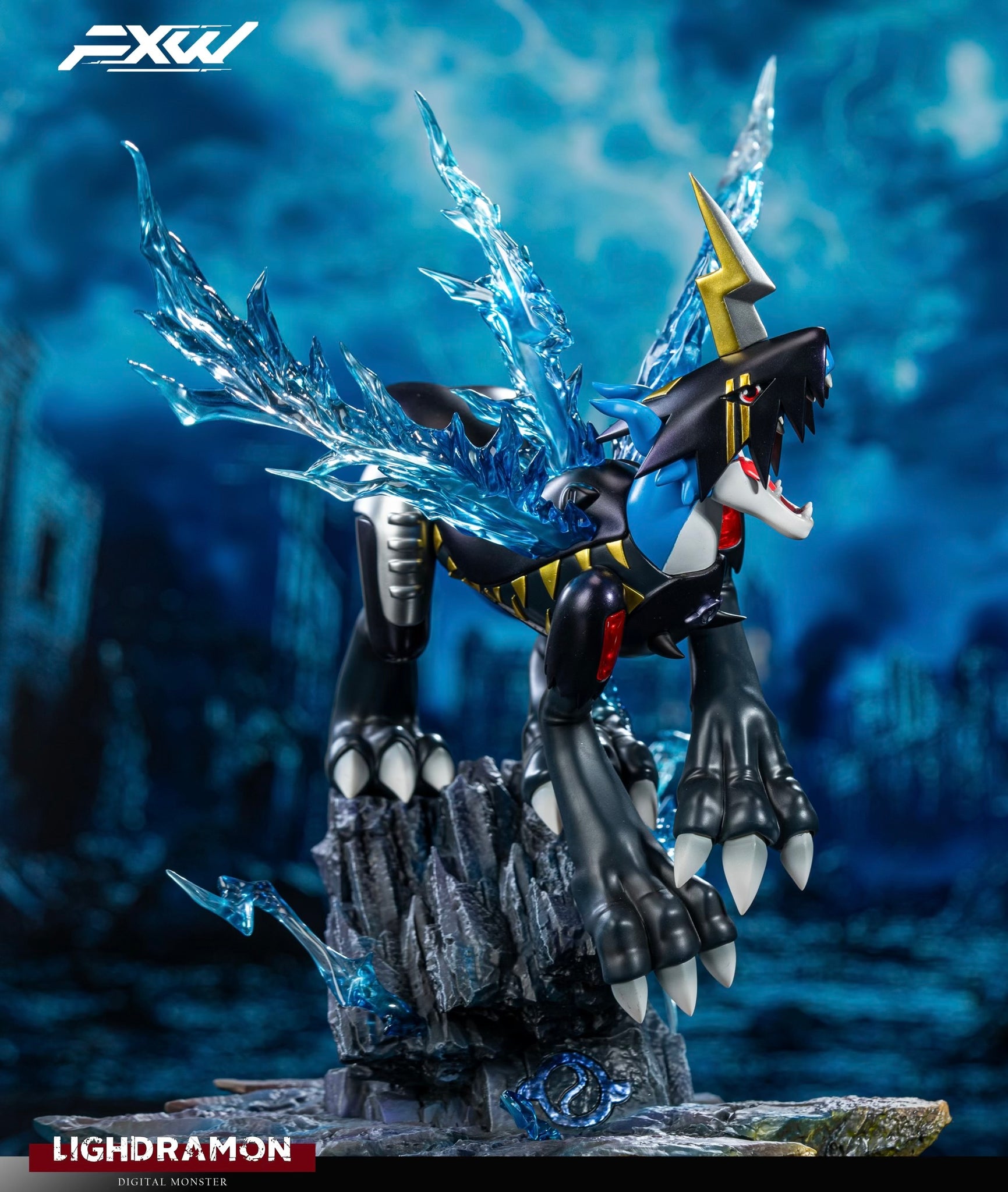 Digimon FXW Studio Lighdramon Resin Statue [PRE-ORDER]