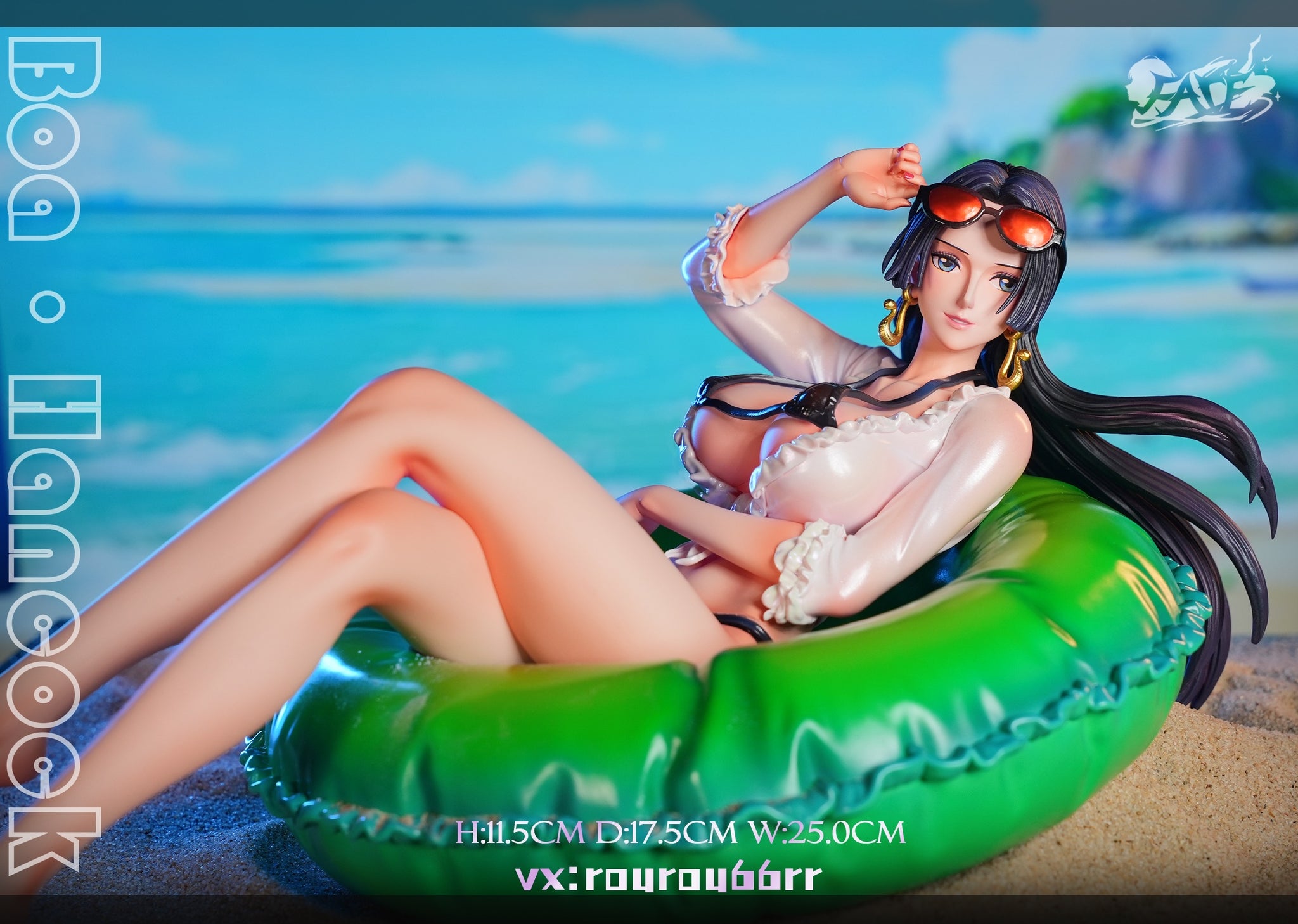 One Piece Face Studio Boa Hancock Swimsuit Resin Statue [PRE-ORDER]