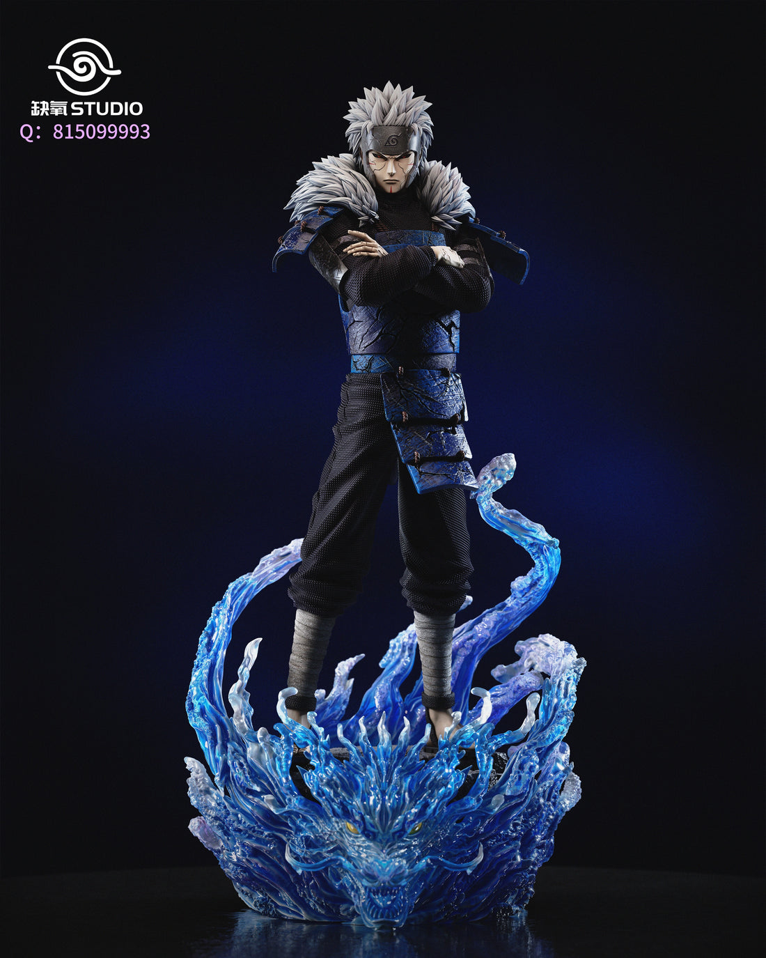 Naruto QueYang Studio Tobirama Senju Resin Statue