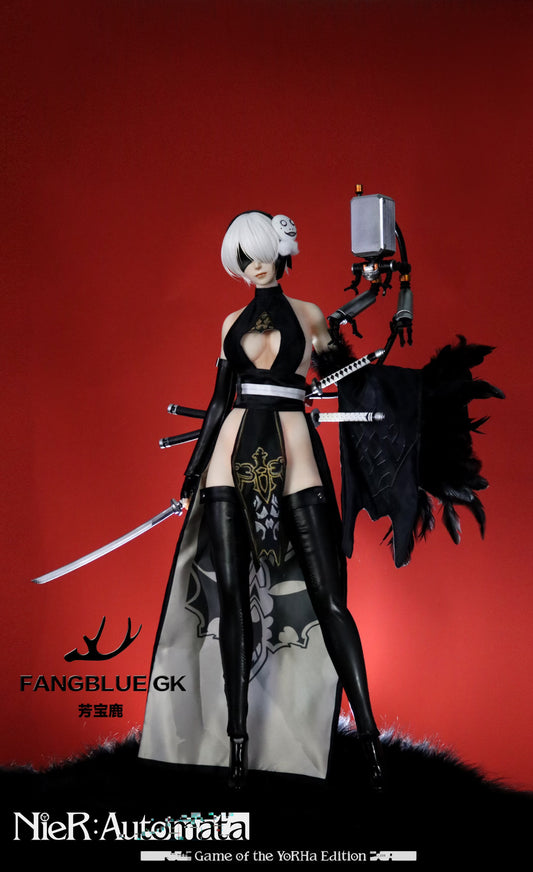 NieR Automata Fangblue Studio Nier 2B Action Resin Statue - Preorder