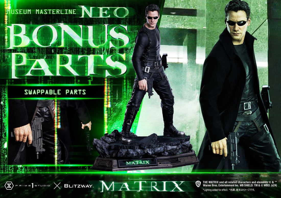 The Matrix Prime 1 x Blitzway Studio Neo Licensed Resin Statue