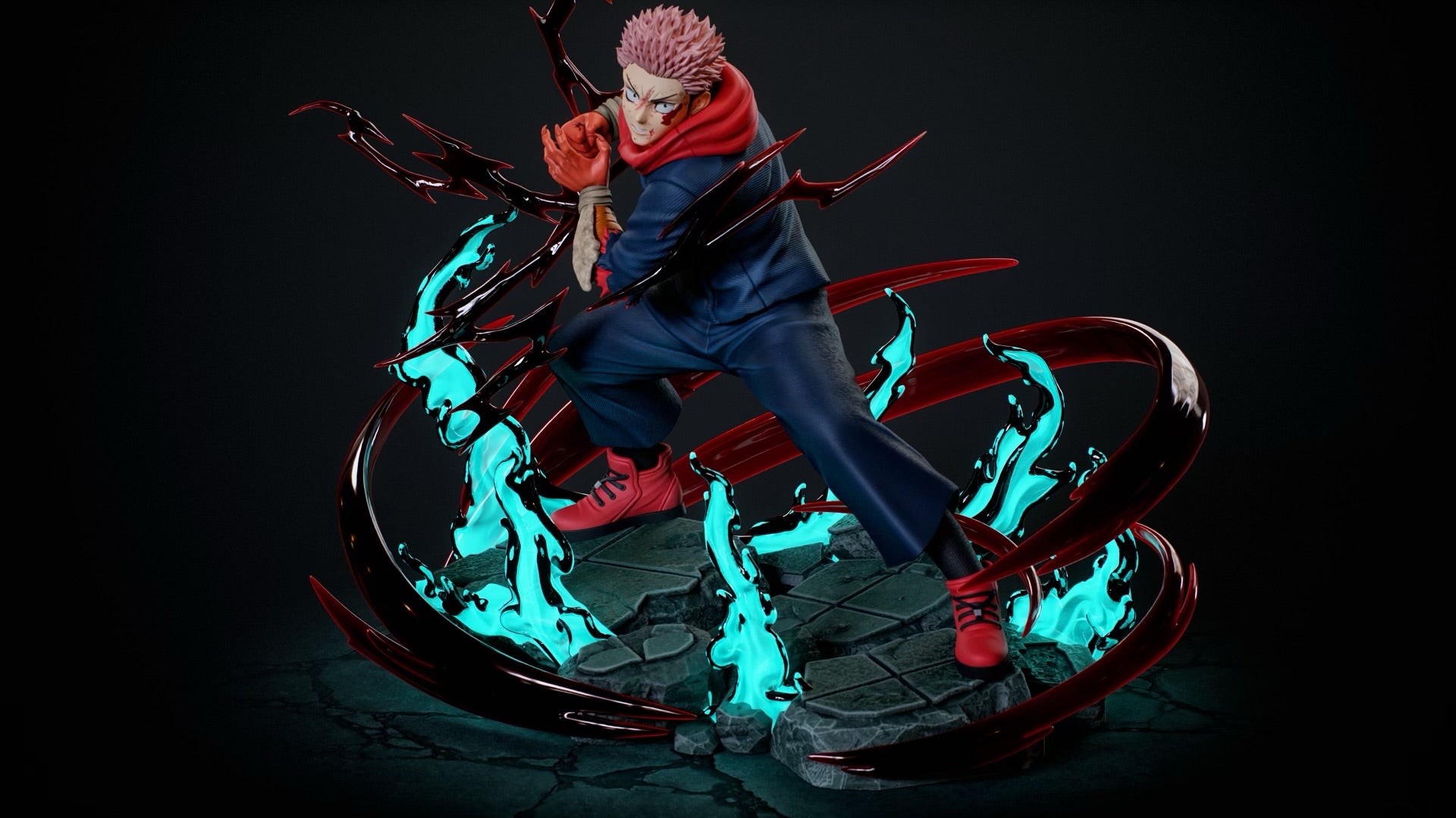 Jujutsu Kaisen Player 1 Studio Itadori Yuji Resin Statue [PRE-ORDER]