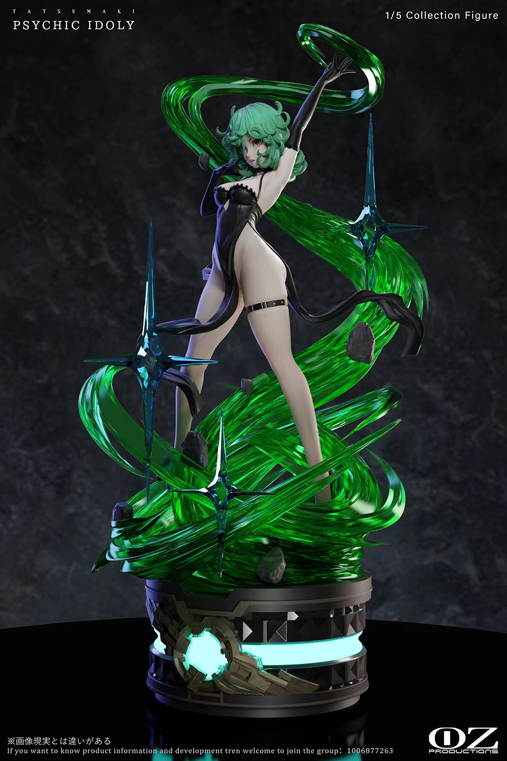 One Punch Man OZ Production Studio Tatsumaki Tornado of Terror Resin Statue