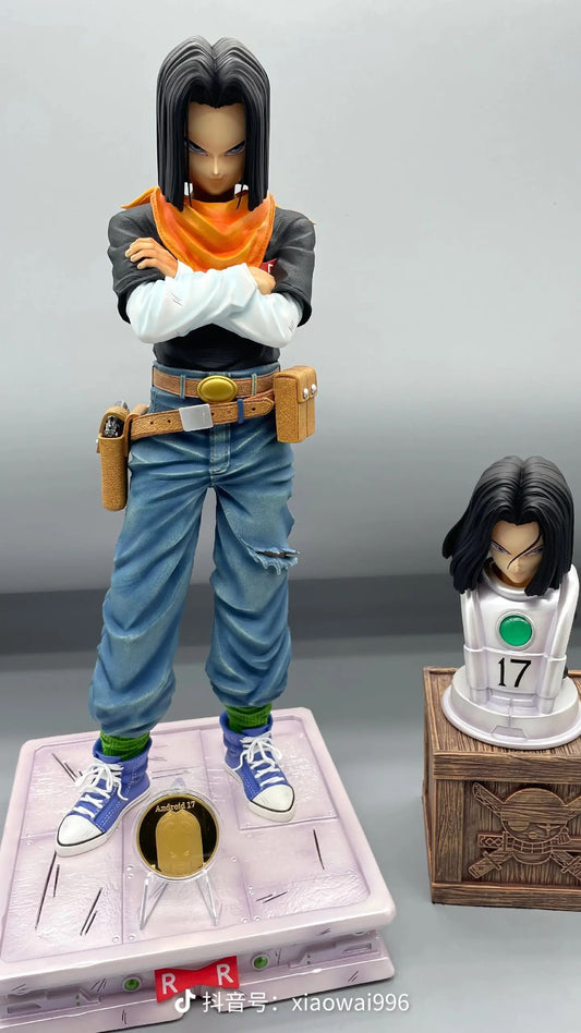 Dragon Ball CPR Studio Android 17 Resin Statue - China Stock