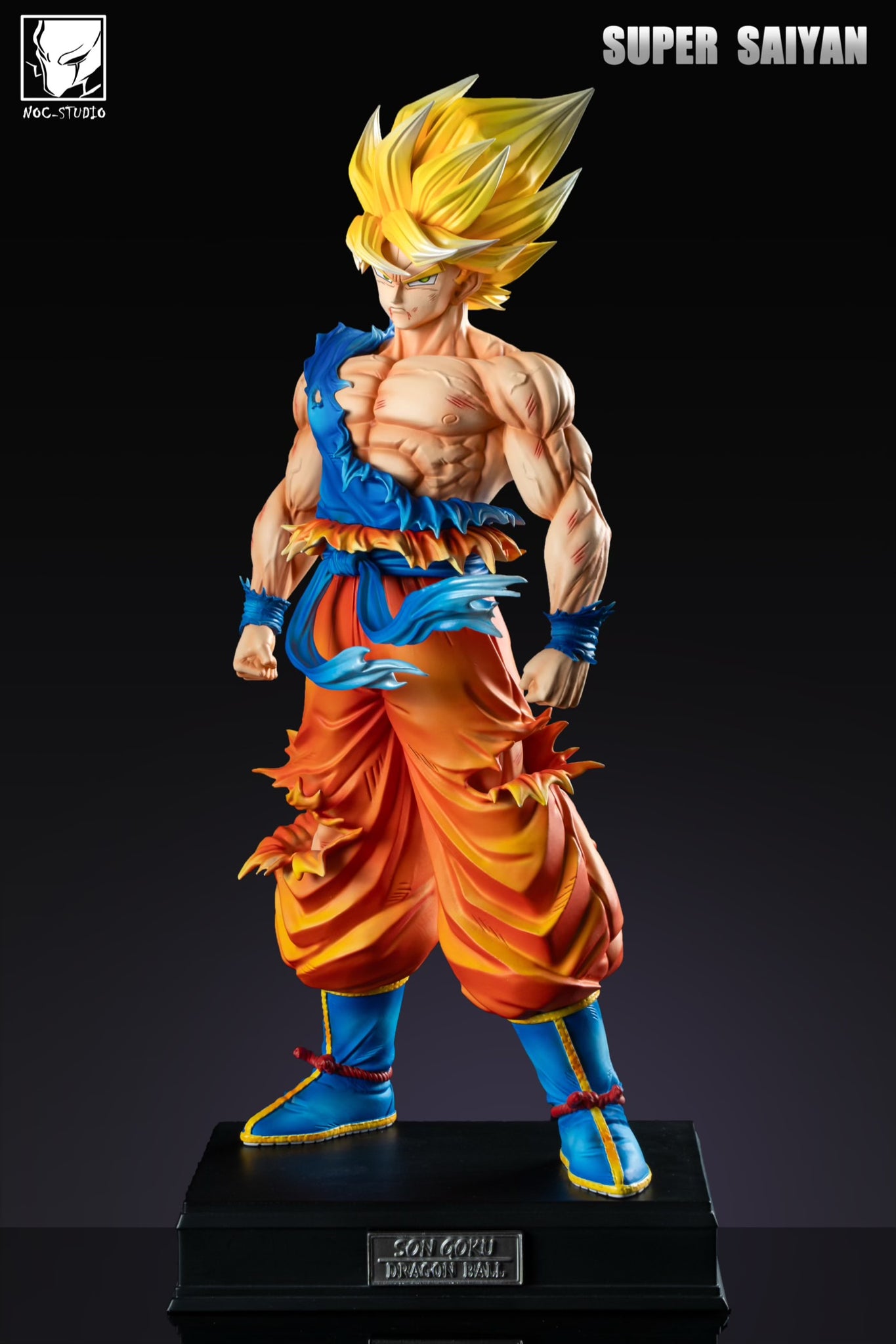 Dragon Ball Noc Studio SSJ Goku Resin Statue [PRE-ORDER]