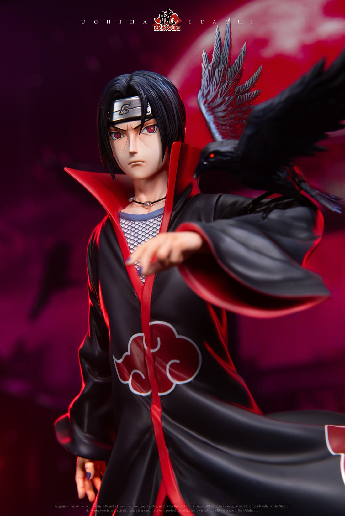 Naruto Akatsuki Studio Itachi Uchiha Resin Statue