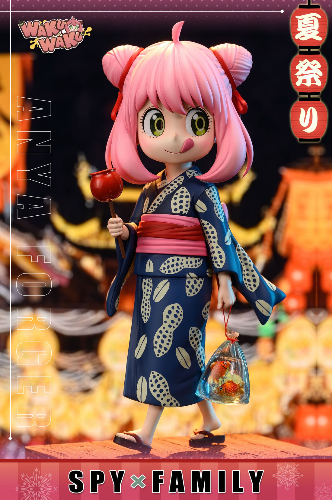 SPYxFAMILY WakuWaku Studio Anya Forger Summer Festival Resin Statue