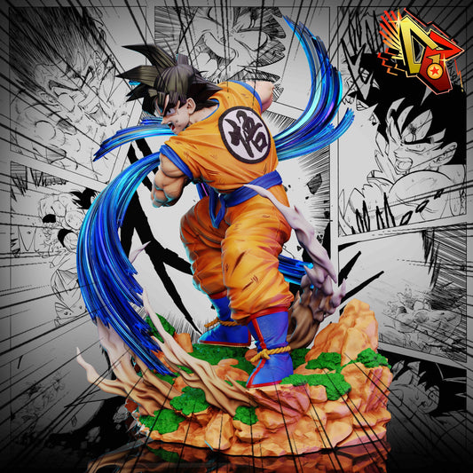 Dragon Ball DOD Studio Goku Kamehameha Resin Statue - Preorder