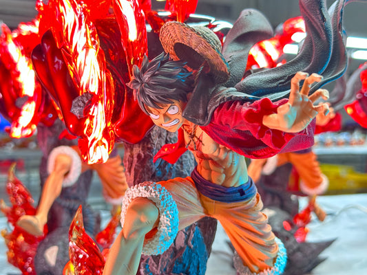 One Piece MZ Studio Red Rock Luffy Resin Statue [CHINA STOCK]