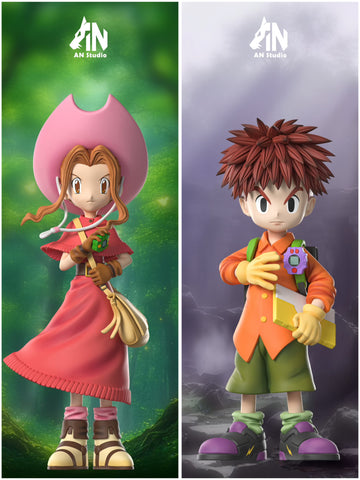 Digimon AN Studio Izumi Koshiro x Tachikawa Mimi Resin Statue [PRE-ORDER]