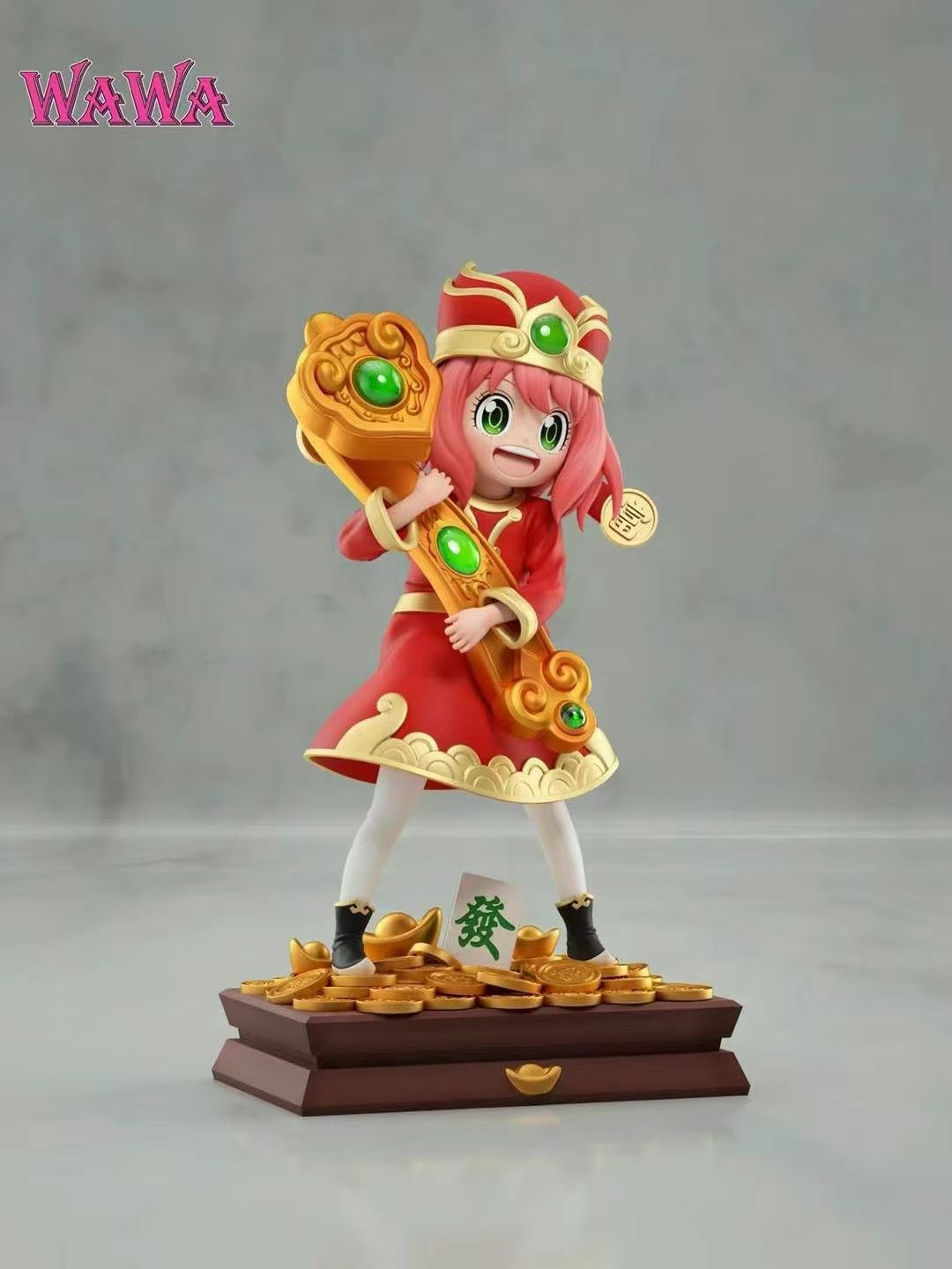 Spy x Family WAWA Studio Anya God of Wealth Costume Resin Statue