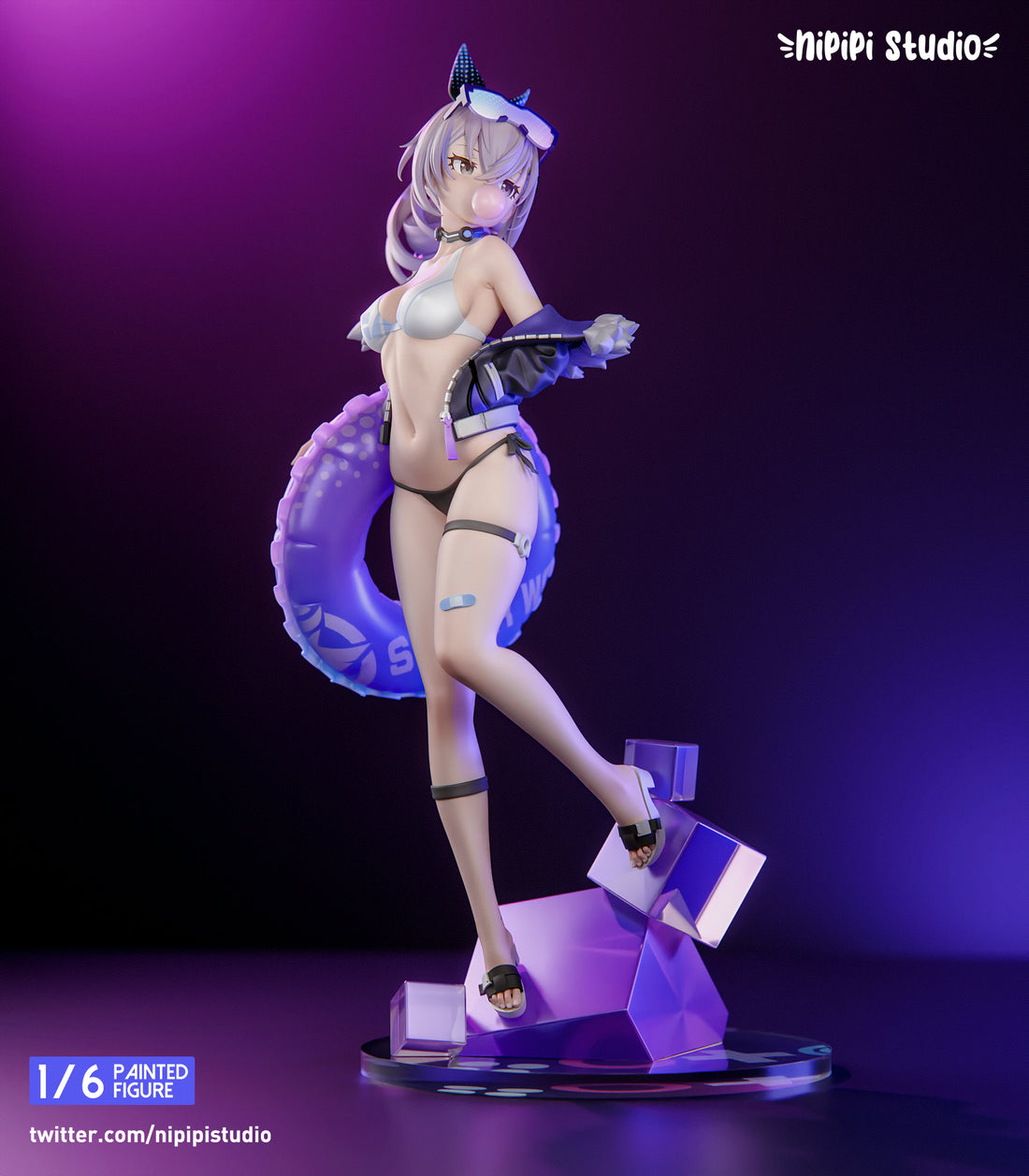 Honkai Star Rail Nipipi Studio Silver Wolf Resin Statue - Preorder