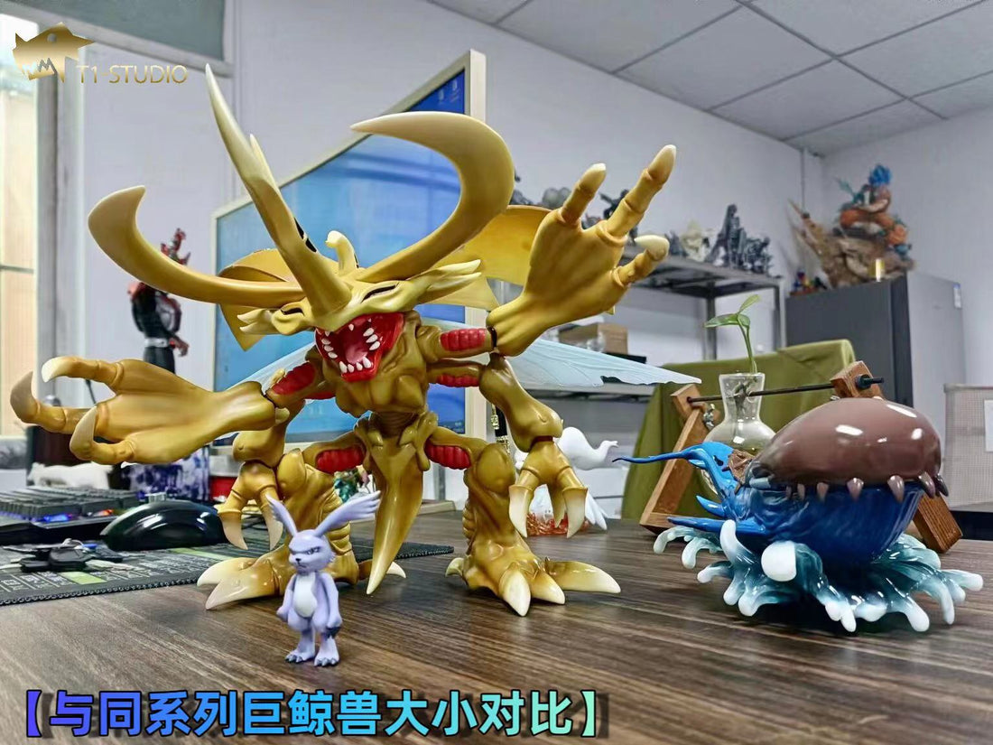 Digimon T1 Studio Herakle Kabuterimon Resin Statue