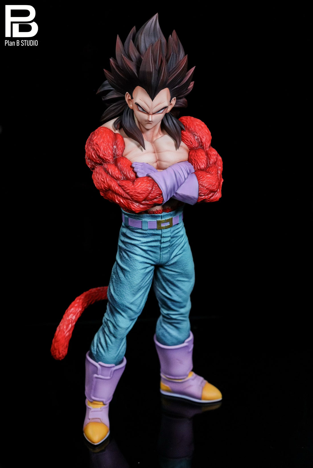 Dragon Ball PlanB Studio SS4 Vegeta Resin Statue