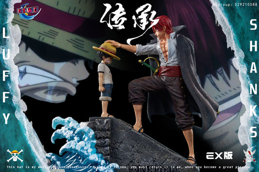 One Piece NTWO Studio Shanks x Luffy Resin Statue - Preorder