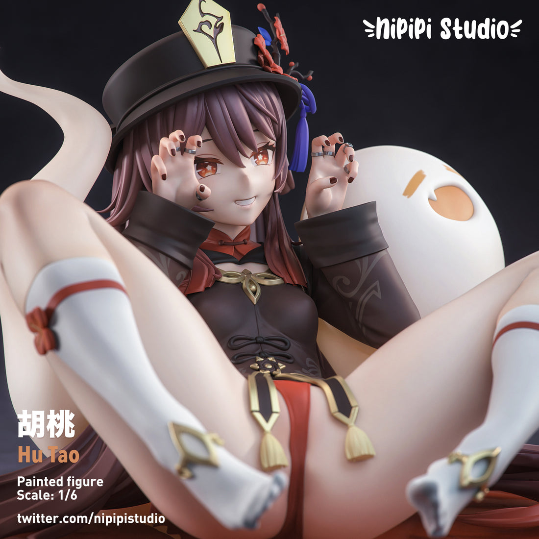 Genshin Impact NIPIPI Studio Hu Tao Resin Statue - Preorder