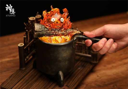 Howls Moving Castle Shen Yin Studio Calcifer Resin Statue [PRE-ORDER]