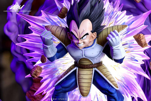 Dragon Ball Yav May Studio Angry Vegeta Resin Statue [CHINA STOCK]