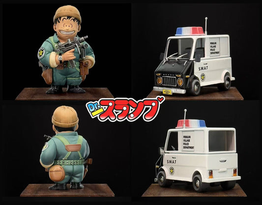 Dr Slump LL Studio Senbe Norimaki Police Car Resin Statue [PRE-ORDER]