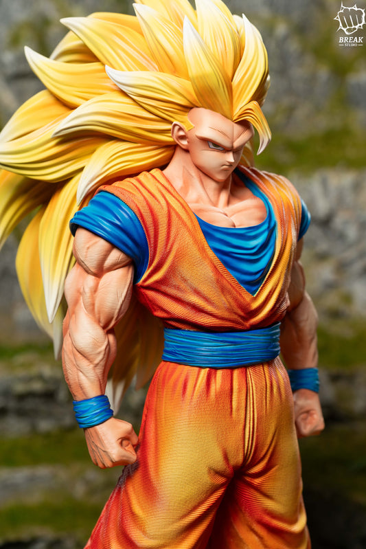 Dragon Ball Break Studio Goku Super Saiyan 3 Resin Statue - Preorder