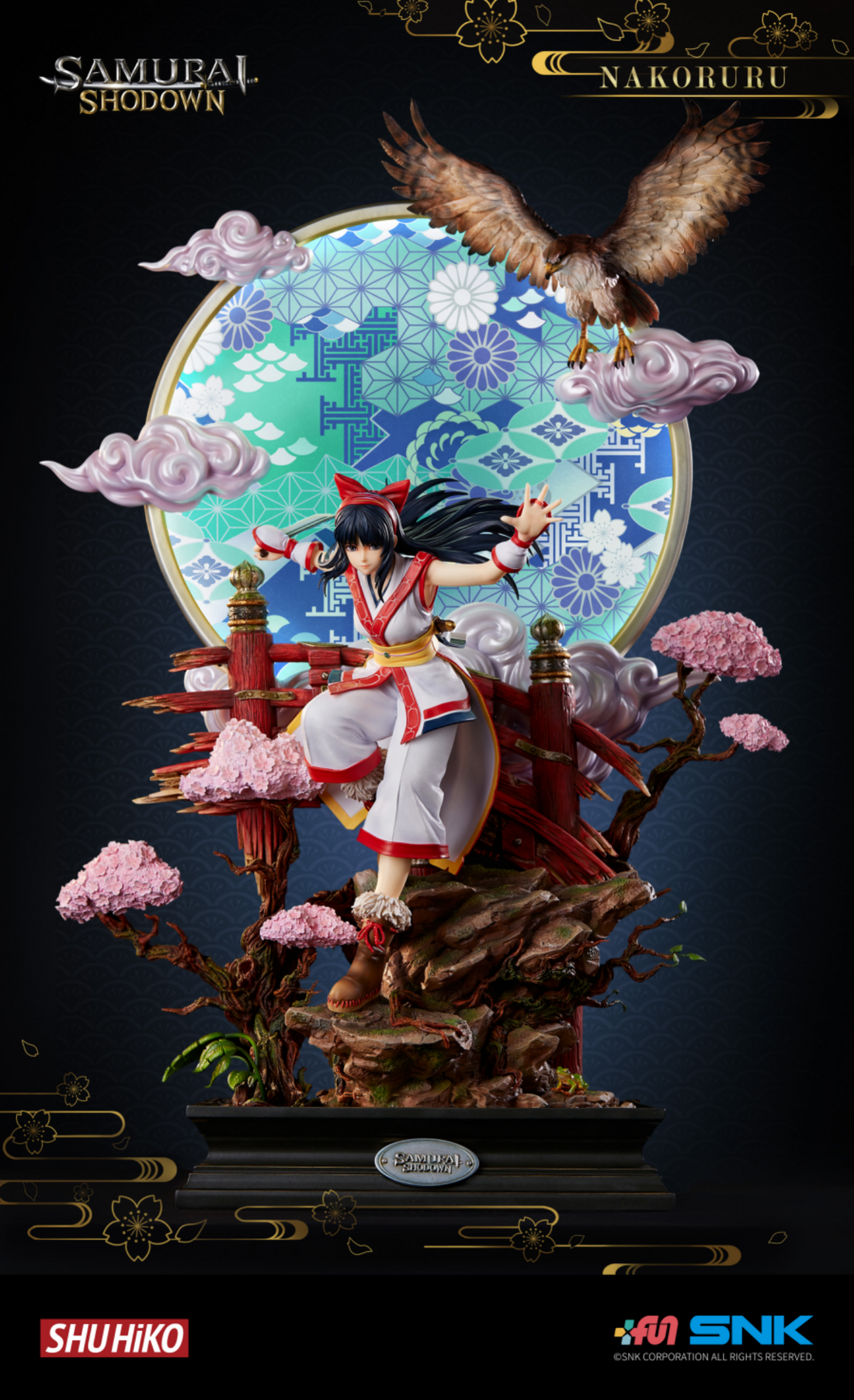 Samurai Shodown SHU HiKO Studio Nakoruru Licensed Resin Statue